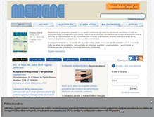 Tablet Screenshot of medicineonline.es